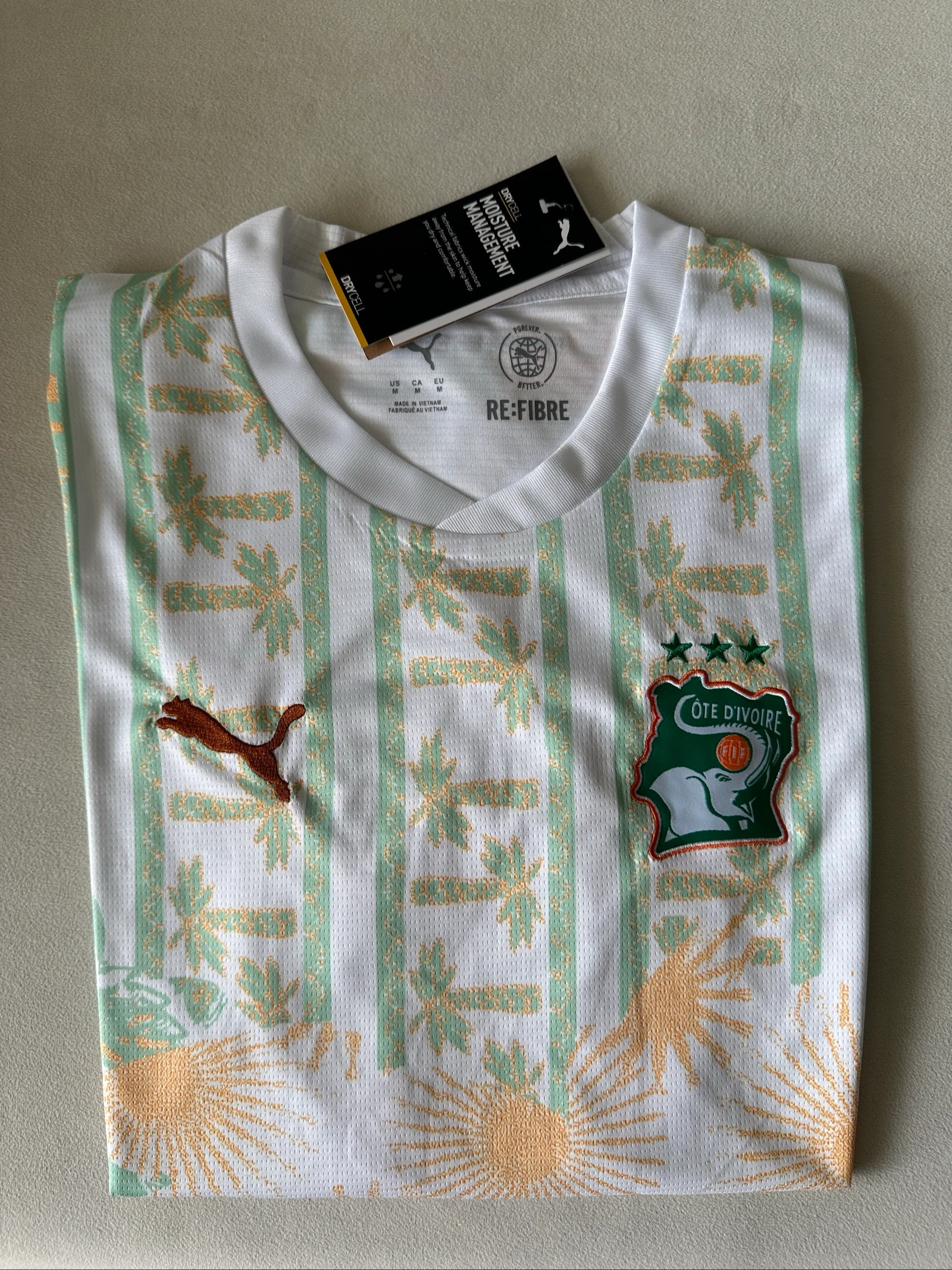 Maillot de la Côte d'Ivoire 2026